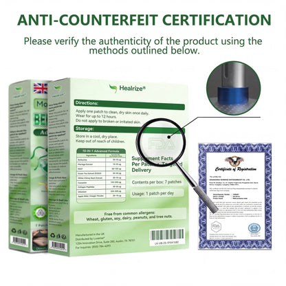 Healrize®🎁Moringa & Berberine × NAD+ 10-in-1 Advanced Nano Microneedle Patch